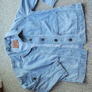 Levi Strauss Denim Jean Jacket Blazer button up pockets